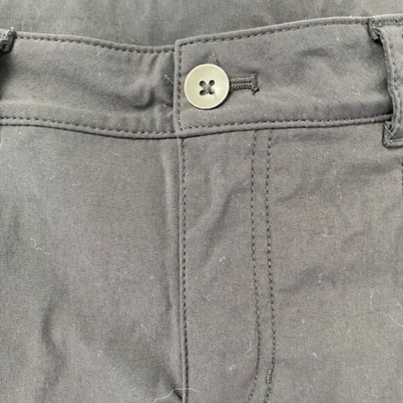 EDDIE BAUER Travex Departure Black Shorts 3.5in Inseam Sz 10 - Picture 4 of 9